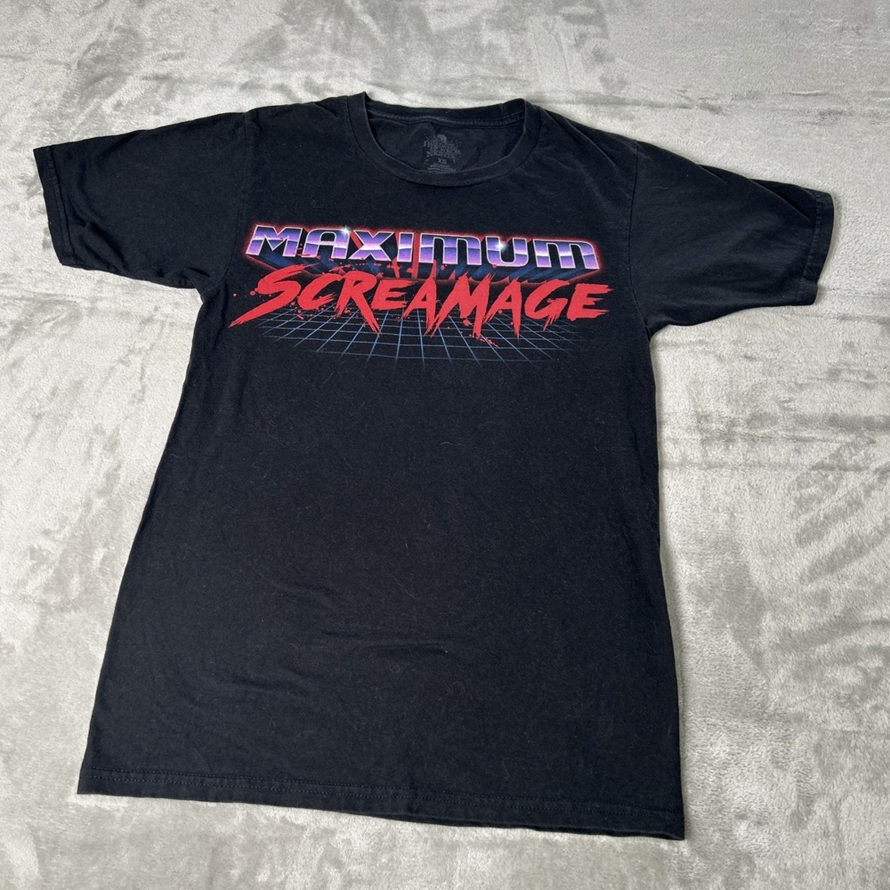 Universal Studios Halloween Horror Nights Shirt XS Maximum Screamage 2019
